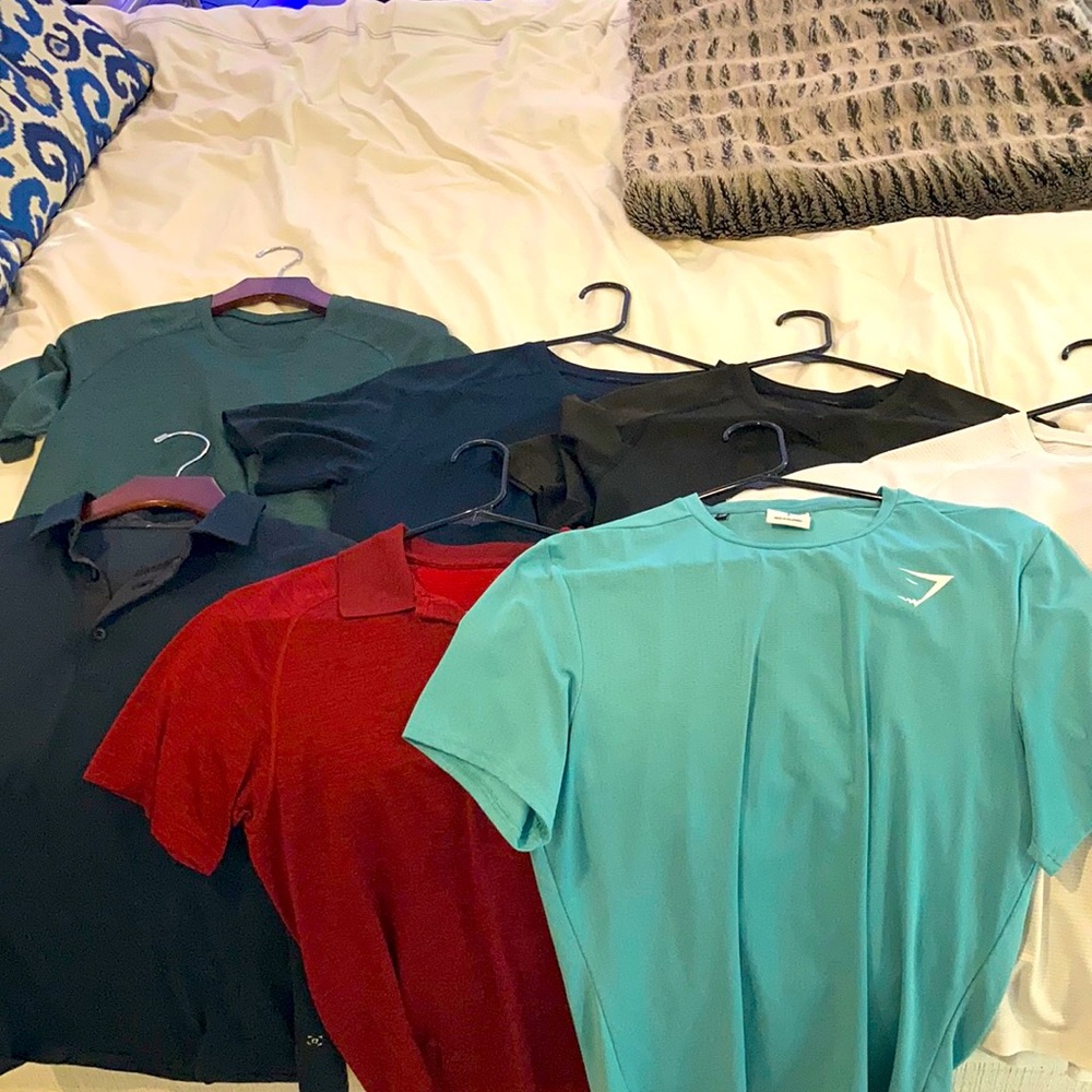 Lululemon workout shirts / polo